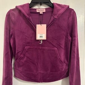 NWT Juicy Couture Velour Violet Sunset Track Suit sweatsuit women’s sizes SMALL
